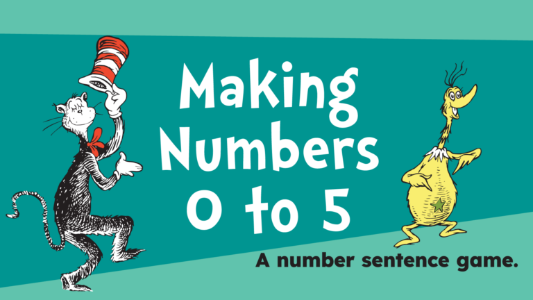 Free Addition Game to Practice Making Numbers 0 to 5!