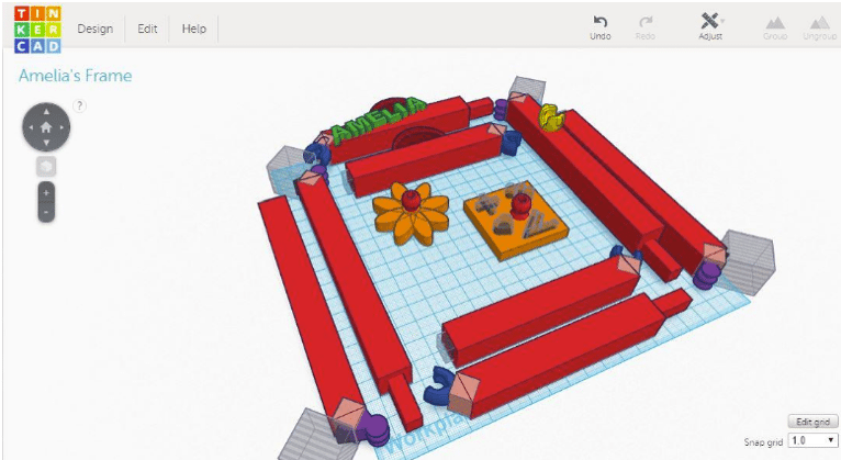 Design Custom Artwork Frames - 9 Amazing Ways Teachers Can Use a 3D Printer to Teach Math and Science
