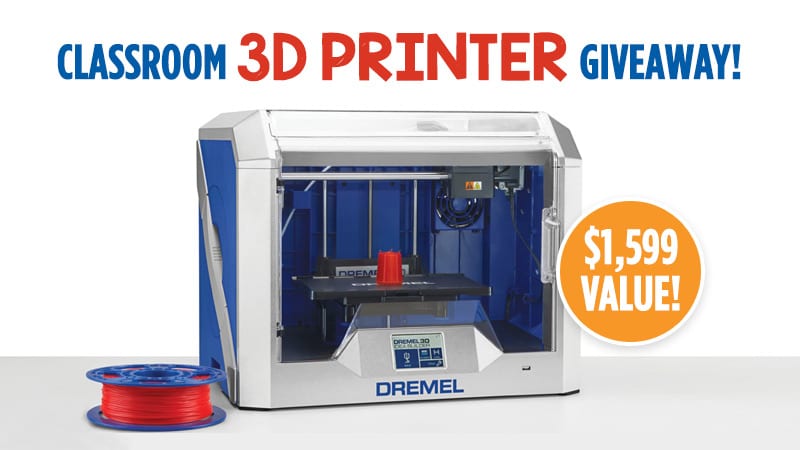 Dremel 3D Printer Giveaway