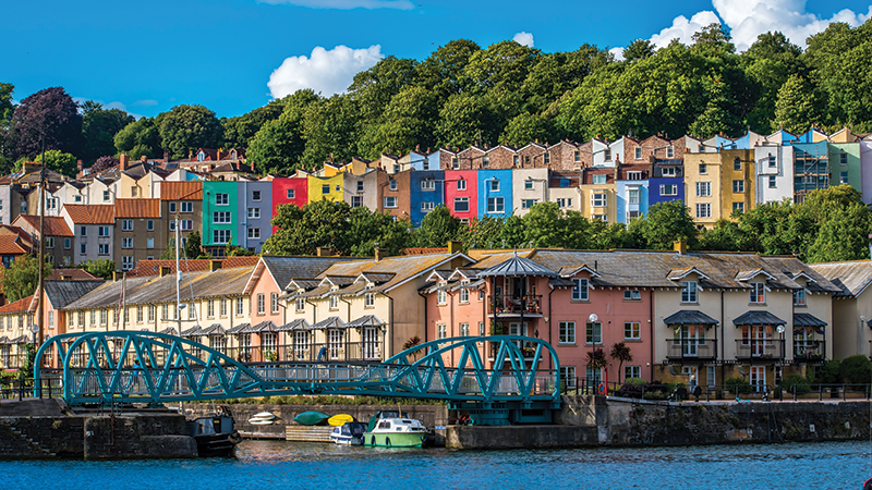 Paint the town in Bristol, England