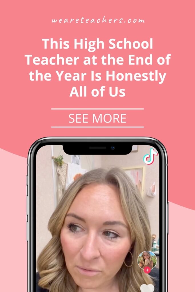 TikTok creator @educatorandrea shows what it's like being a high school teacher in May, and trust me, you'll feel seen.