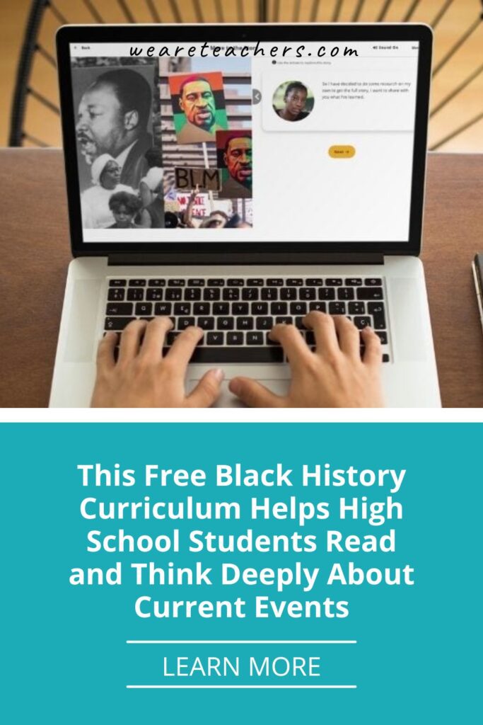306: Black History from EVERFI is a free resource for high school lesson plans and activities for Black History Month and beyond.