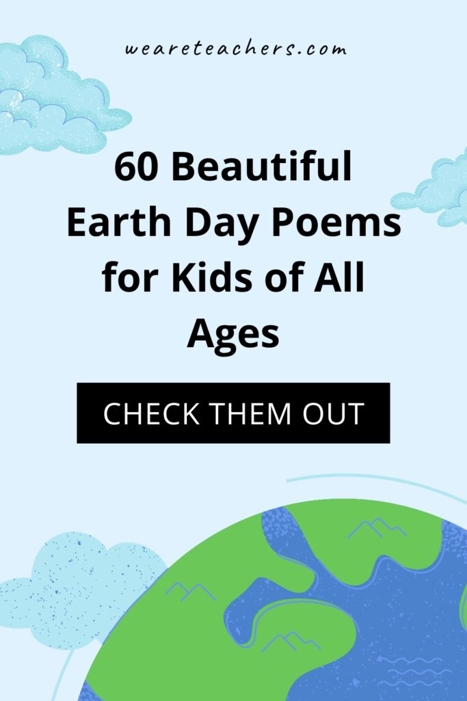 This collection of Earth Day poems for kids is the perfect way to celebrate the day and enhance environmental lessons.