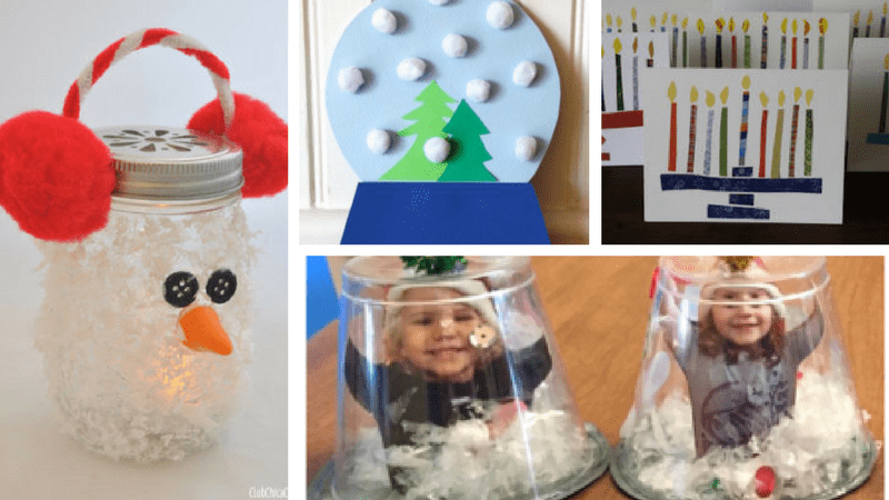 5 Easy Christmas Crafts For Kids