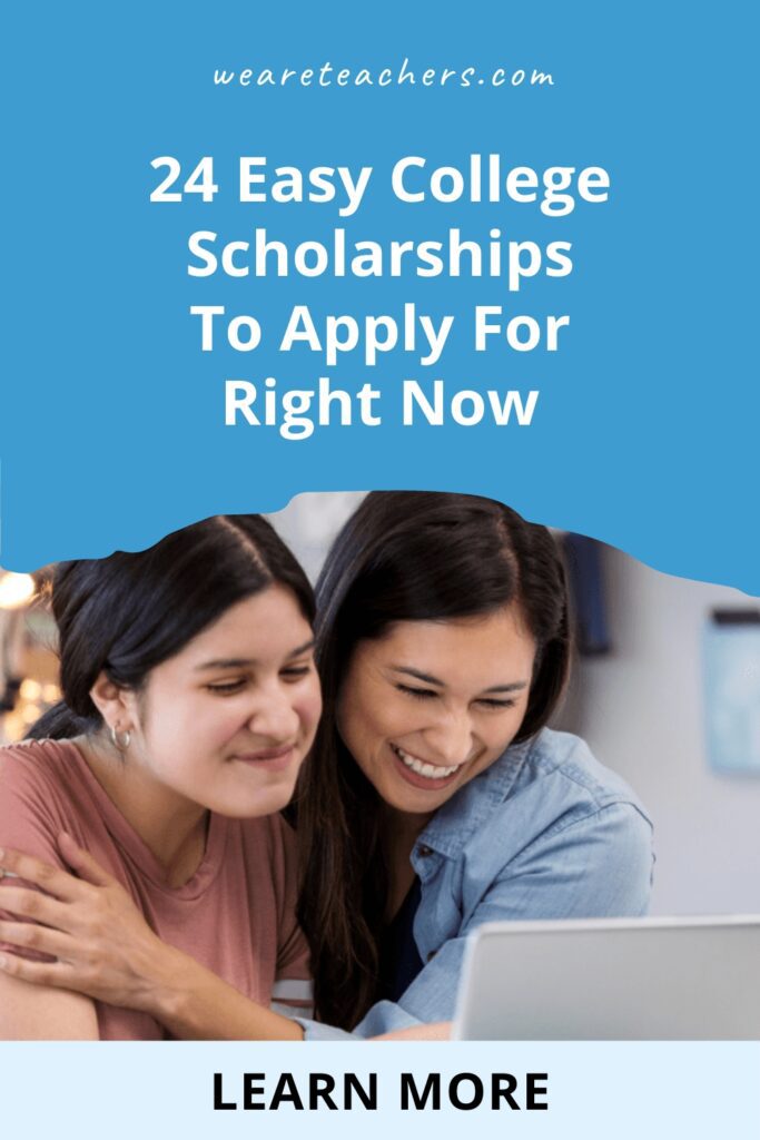 Paying tuition is tough, but financial awards make it easier. Check out this list of easy scholarships to apply for right now!