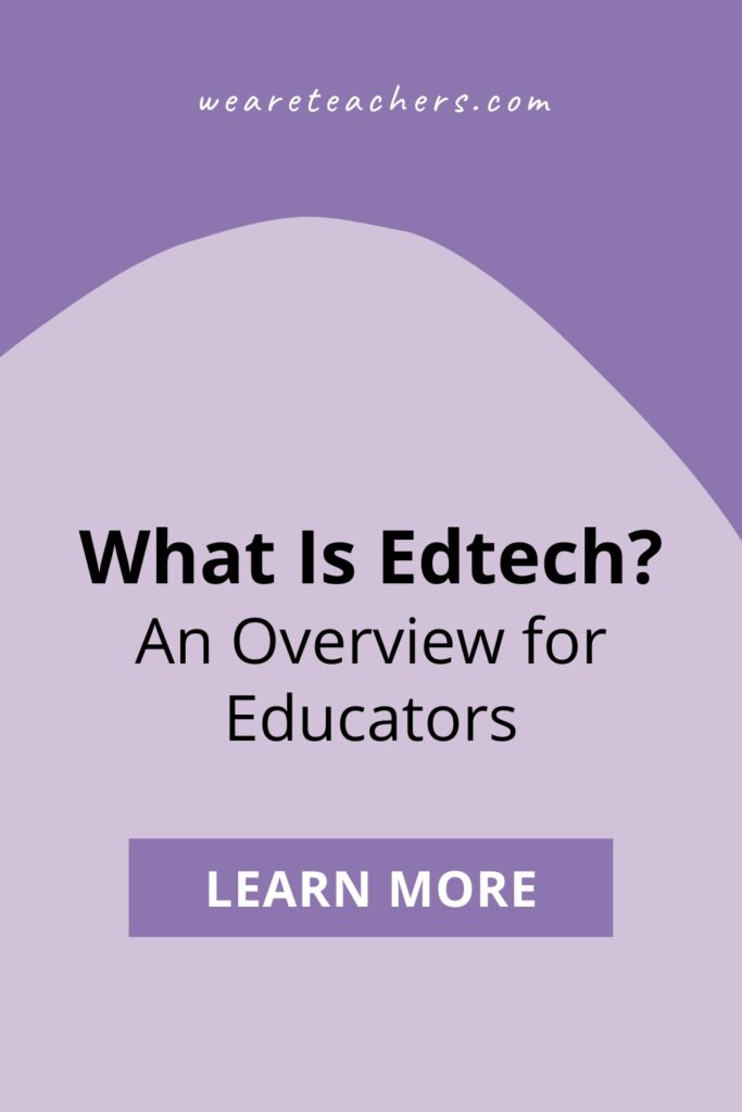 Education technology helps teachers, students, and schools find ways to improve the learning experience. Learn more about edtech here.