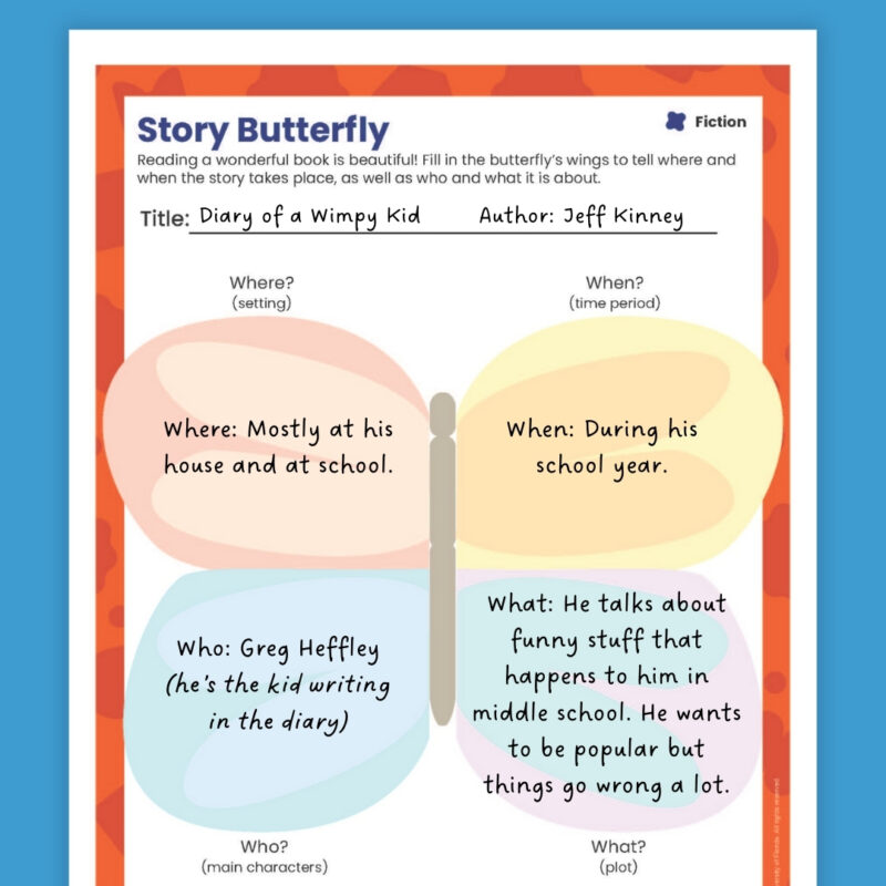 Student Worksheets from the New World Reading Program Booklet