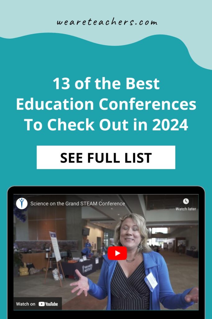 The best education conferences help you recharge, network with peers, and come home with exciting new ideas for your school and classroom.
