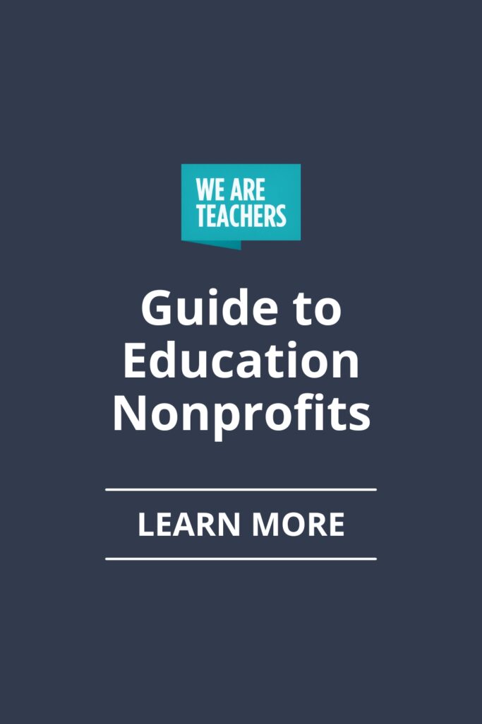 These generous education nonprofits and charities provide money and support for school programs, students in need, and more.