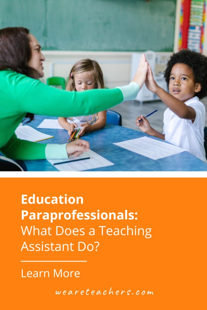 Ever wonder what a teaching assistant does? Learn what being an education paraprofessional involves on a daily basis.