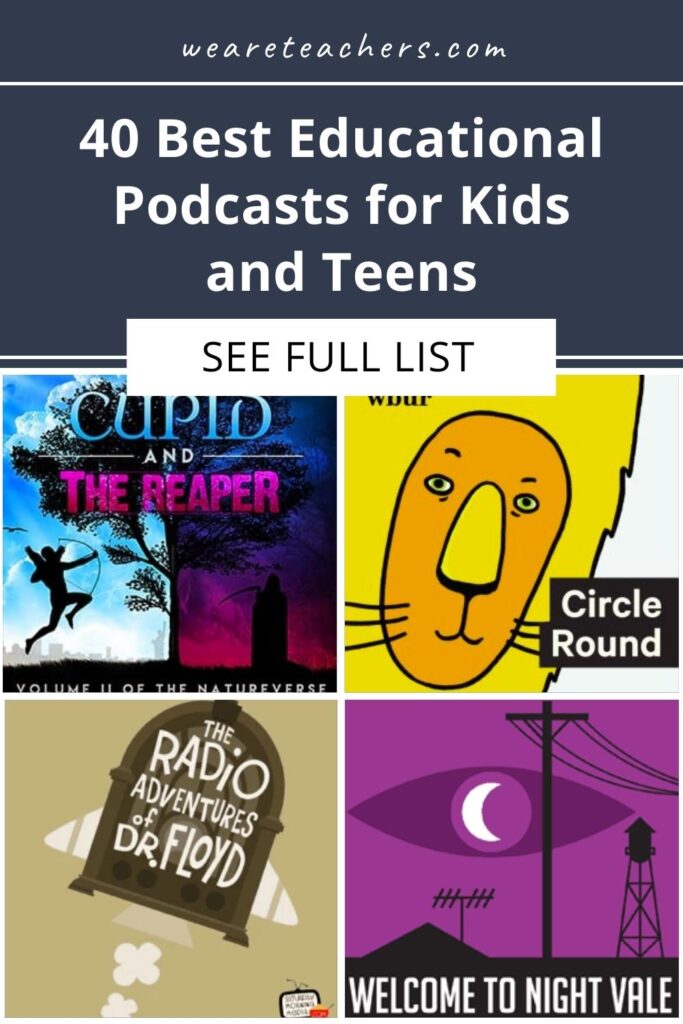 The best podcasts for kids and teens are perfect to listen to at home, or use them in the classroom with our accompanying activity ideas!