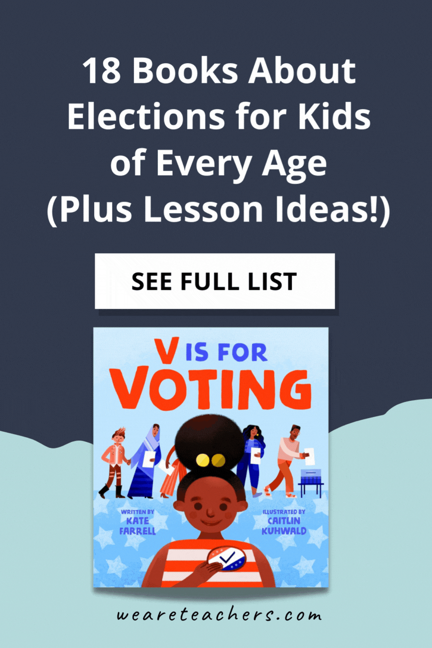 Whether it's election season or just time for a politics unit in your social studies class, these books about elections can help.