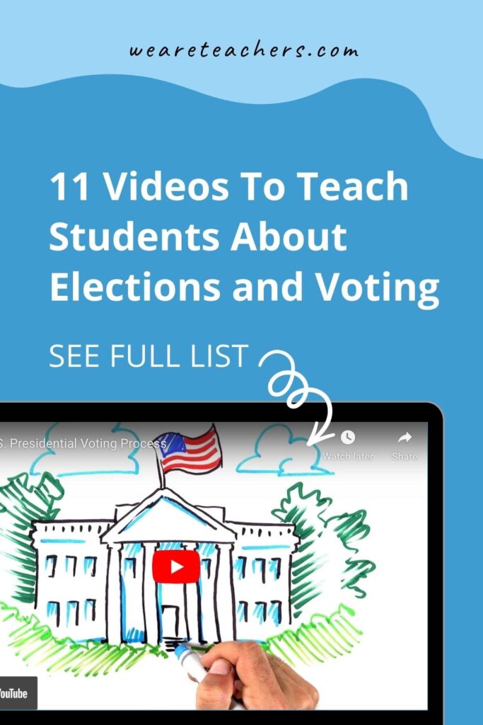 Looking for fun ways to teach kids about elections? Check out these teacher-picked election videos for kids. Great for the classroom.