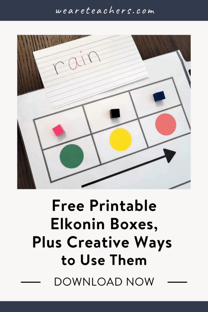 Free Printable Elkonin Boxes, Plus Creative Ways to Use Them
