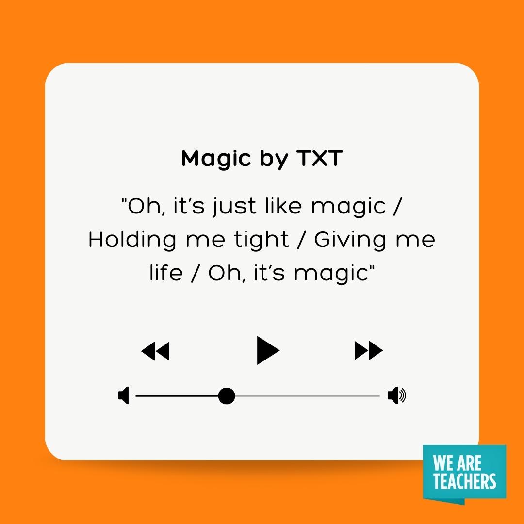Magic by TXT.