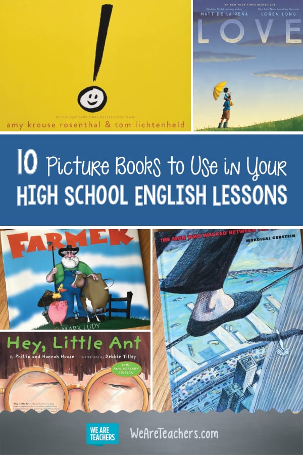 10 Picture Books to Use in Your High School English Lessons