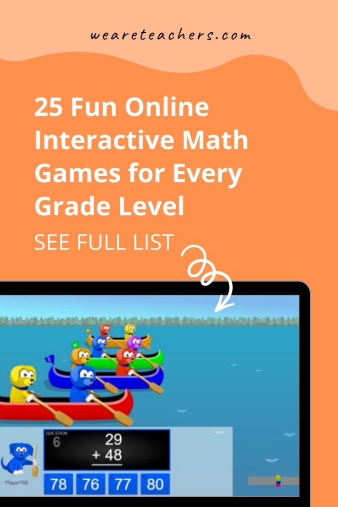 25 Fun Online Interactive Math Games for Every Grade Level