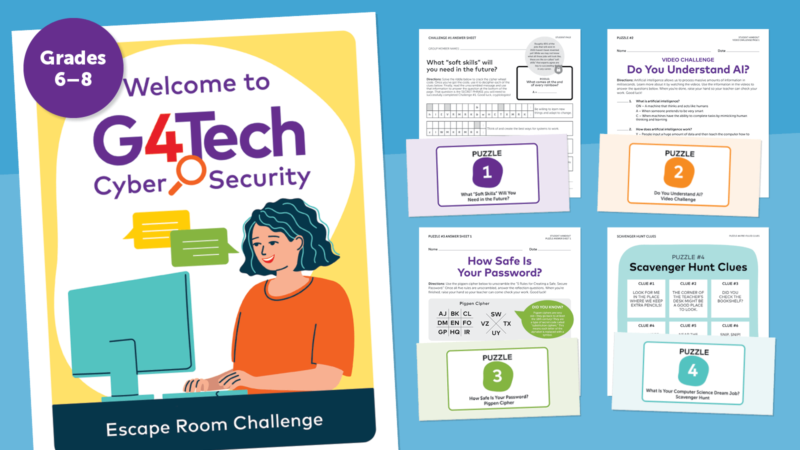 Your Students will Love This Cyber Technology Escape Room