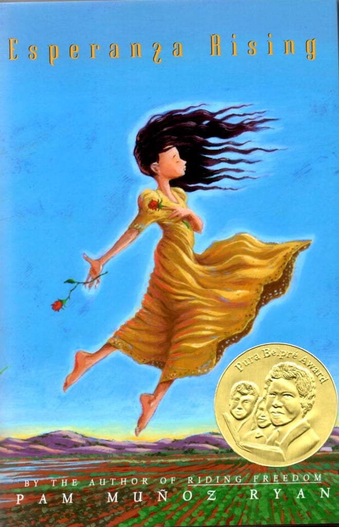 Book cover of Esperanza Rising, as an example of 5th grade books
