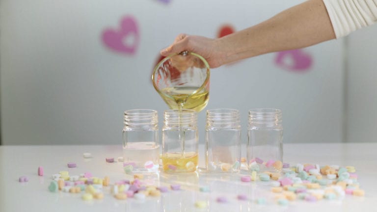 These Candy Heart Science Experiments Will Blow Your Mind