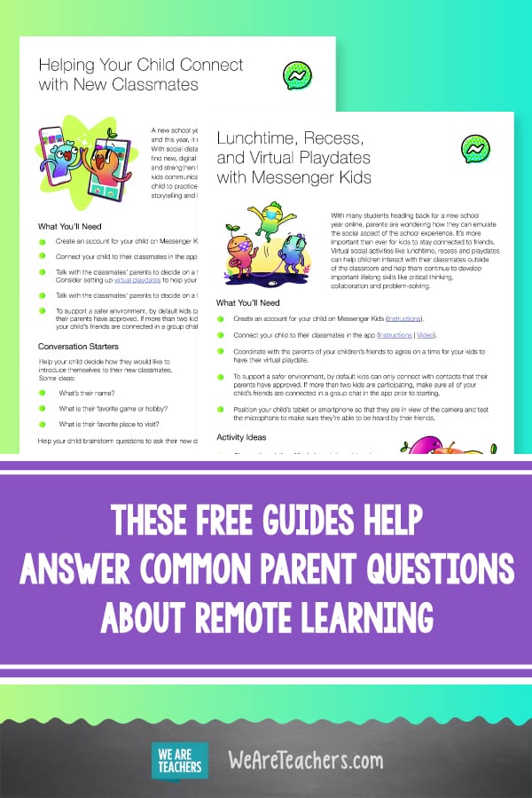 These Free Guides Help Answer Common Parent Questions About Remote Learning