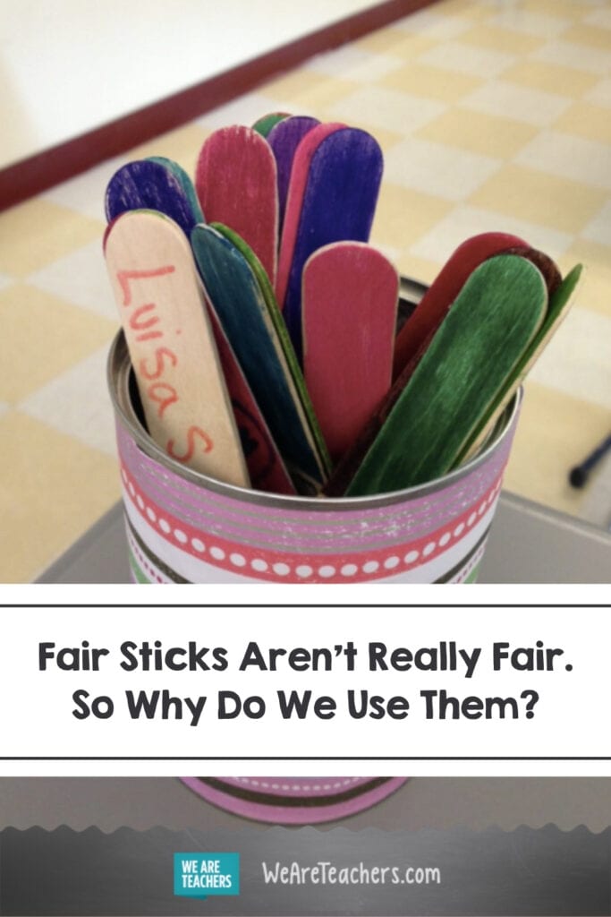 Fair Sticks Aren't Really Fair. So Why Do We Use Them?