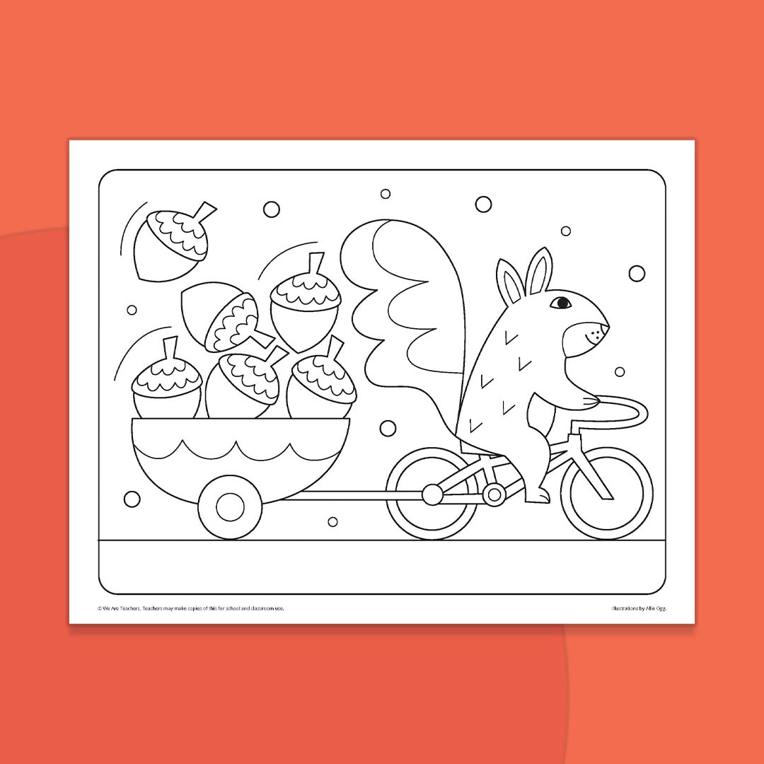 Fall Coloring Pages Free Download to Celebrate the ???Ber??? Months