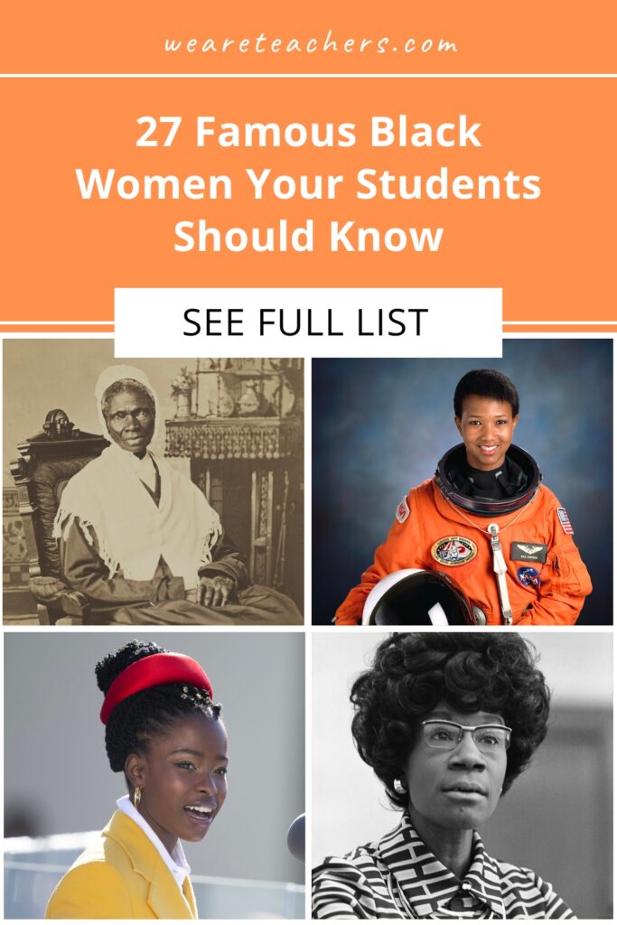Ready to introduce some true pioneers and trailblazers in the classroom? This list of famous Black women is perfect for sharing with students.