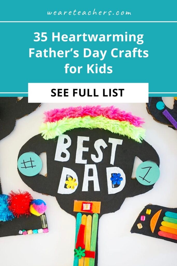 Looking for creative Father's Day crafts for kids to try in your classroom? Look no further than these easy, fun ideas.
