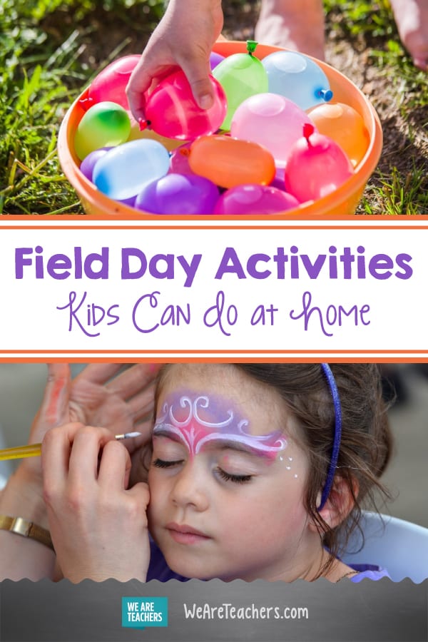 Field Day Activities Kids Can Do at Home