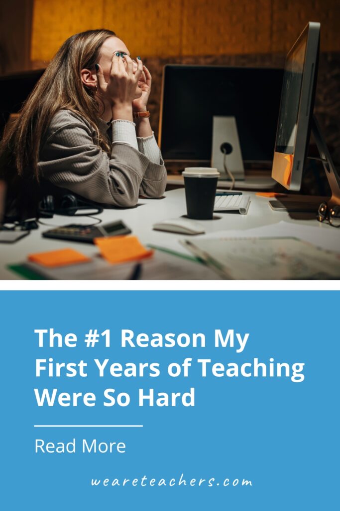 New teachers need to know that the first year of teaching is a grieving process. You are grieving the death of a person you thought you knew.