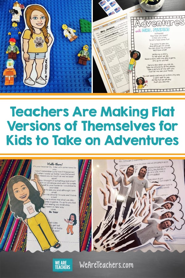 Teachers Are Making Flat Versions of Themselves for Kids to Take on Adventures