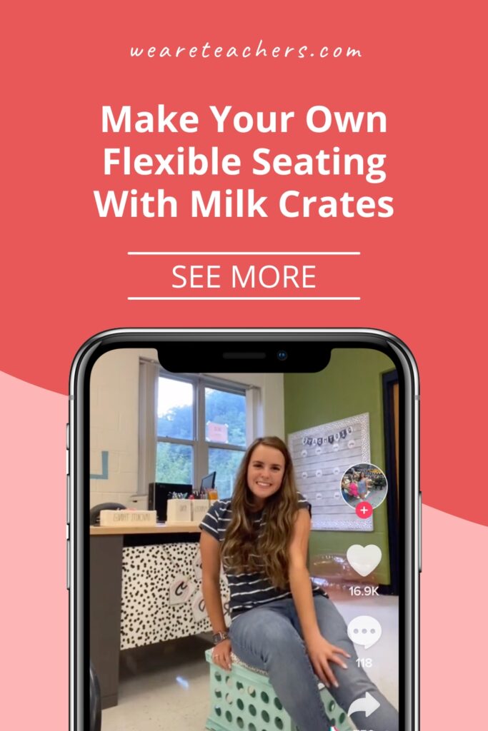 Learn how to make your own DIY flexible seating for your classroom using milk crates. These are quick to make with just a few supplies.