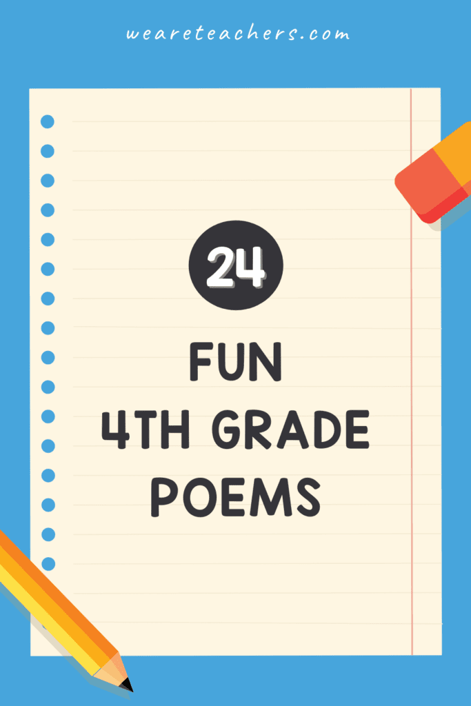 24 Favorite 4th Grade Poems Your Students Will Love