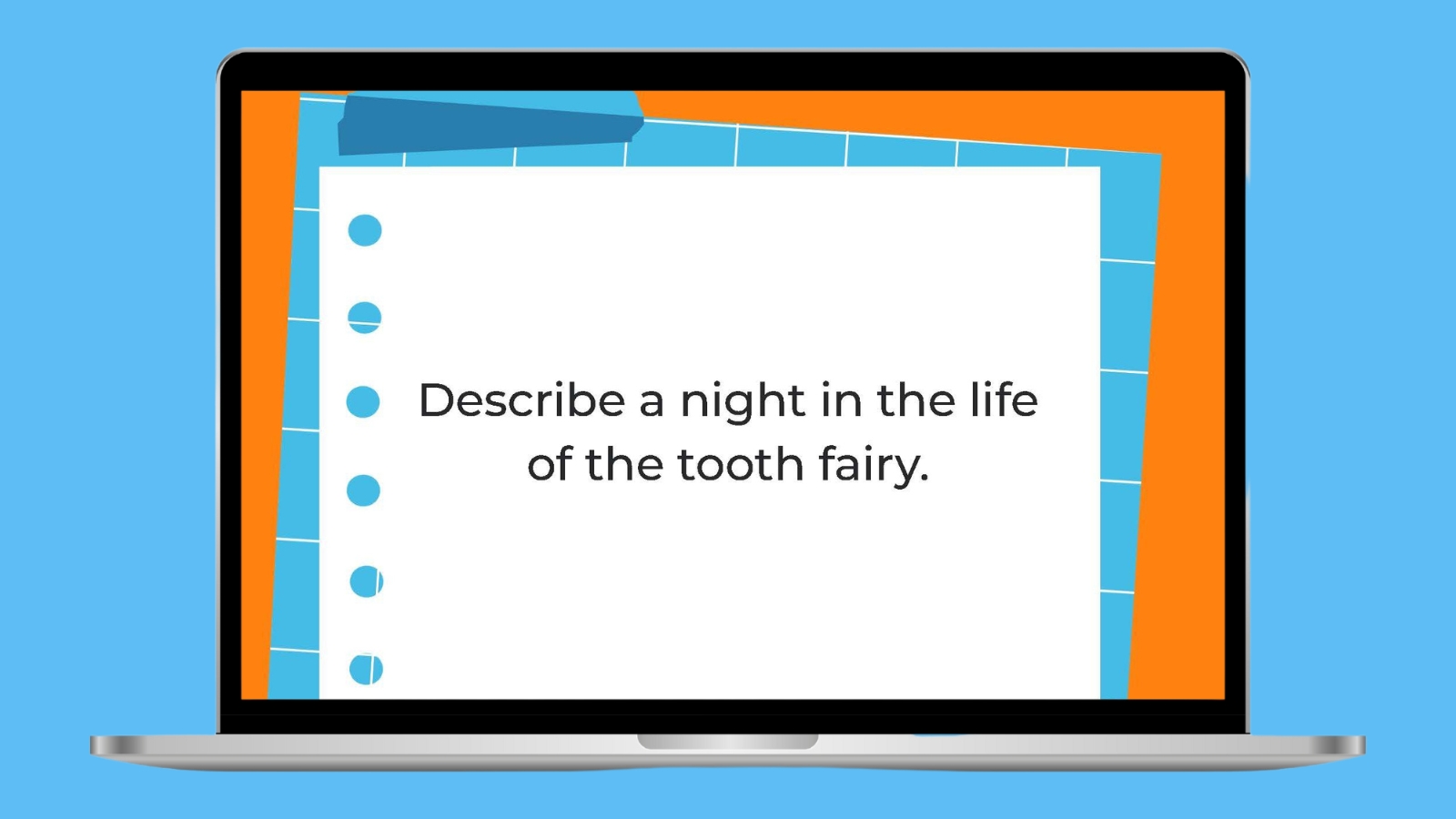 Describe a night in the life of the tooth fairy.