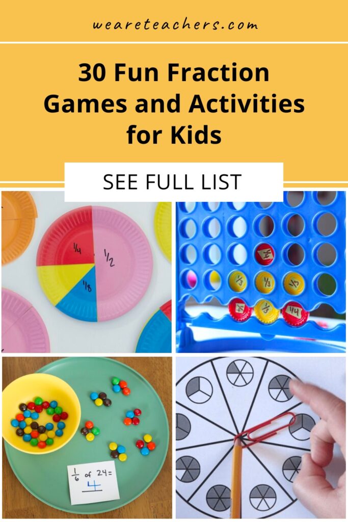 These fraction games and activities help kids master tricky concepts with ease. They'll use dominoes, playing cards, paper plates, and more.