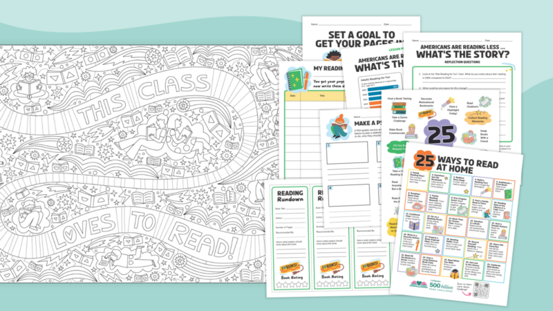 Free Reading Poster Kit