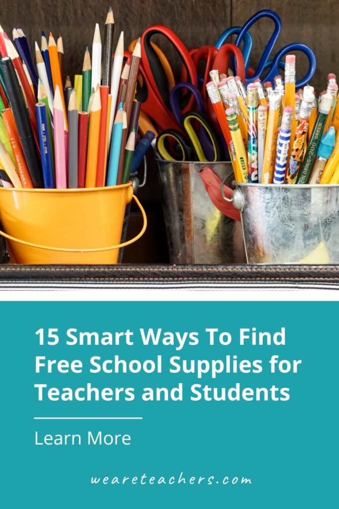 Pencils, pens, crayons, paper, glue sticks ... it all adds up fast. Try some of these options for tracking down free school supplies.