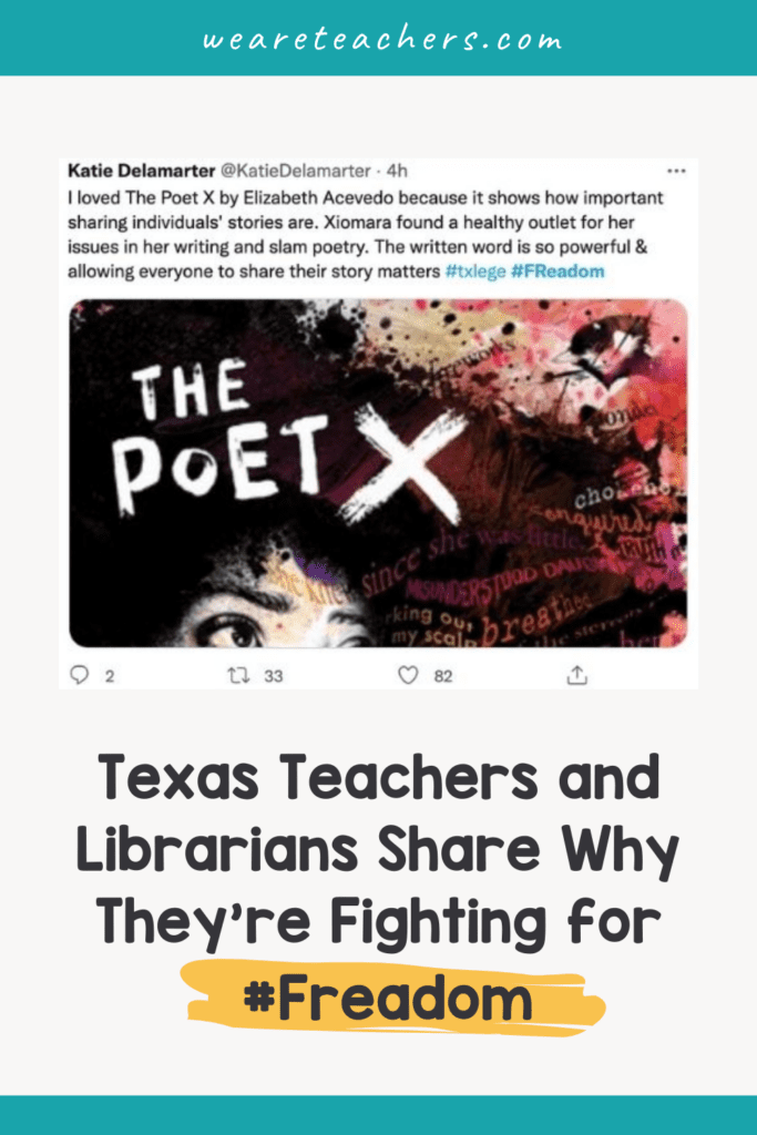 Texas Teachers and Librarians Share Why They're Fighting for #Freadom