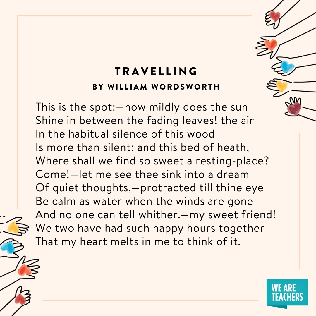 Travelling by William Wordsworth