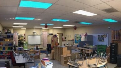 rgb lighting in schools