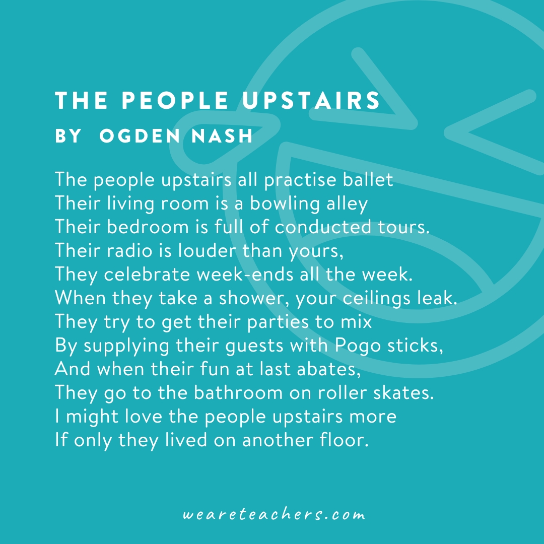 The People Upstairs by Ogden Nash