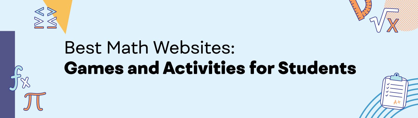 Best math websites: Games and activities for students.