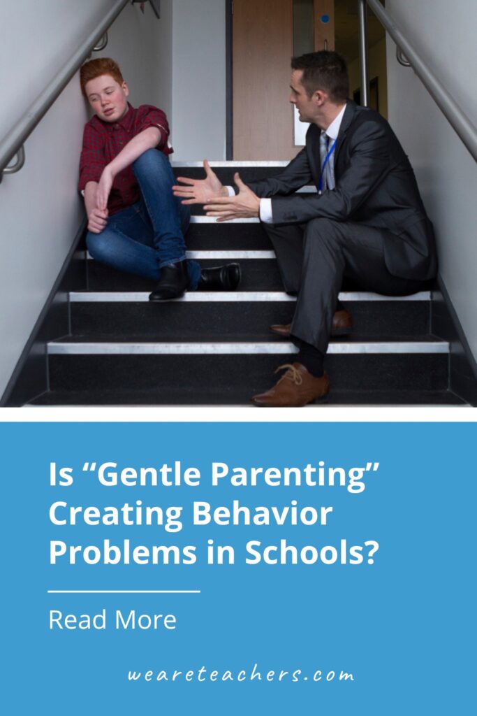 Is "gentle parenting" creating problems in schools? Some teachers are reporting the "side effects" of this style are leading to big issues.