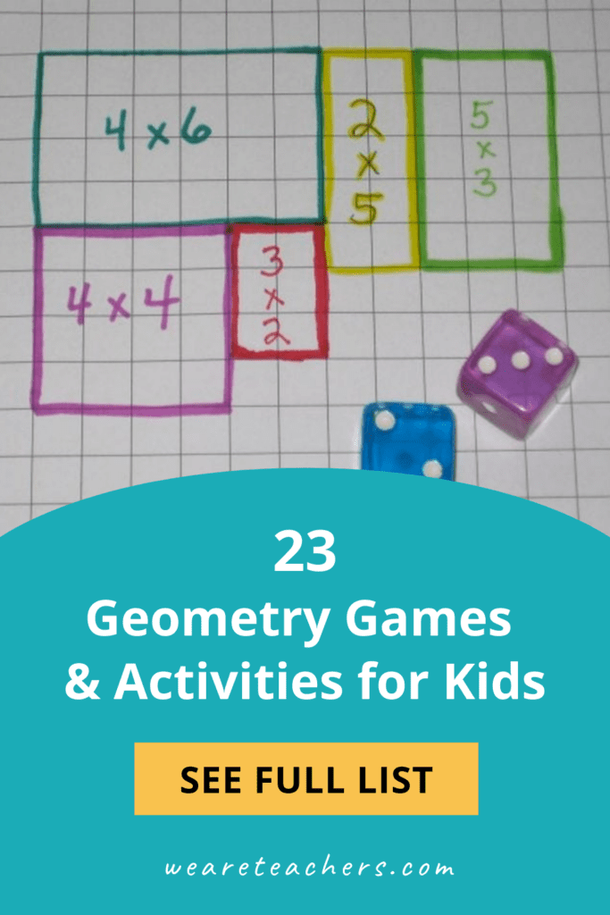 23 Geometry Games & Activities Your Students Will Love