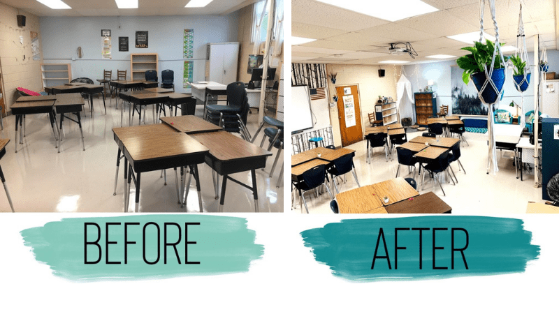 Get Inspired with Classroom Before and After Transformations