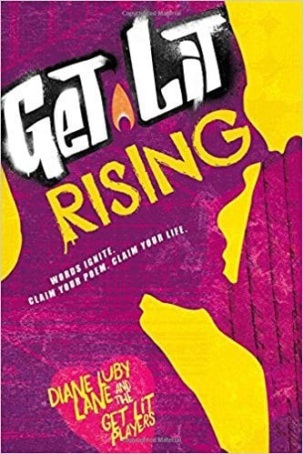 Book cover for Get Lit Rising, as an example of poetry books for kids