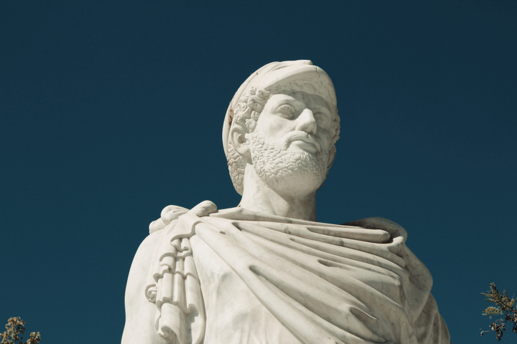 65 Great Leaders of the World Everyone Should Know Athens, Greece, statue of Pericles, general of Athens during its golden age.