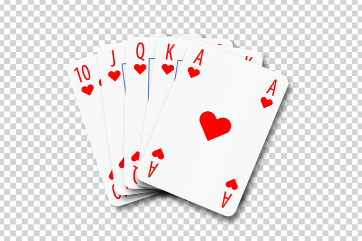 A hand of cards are shown.