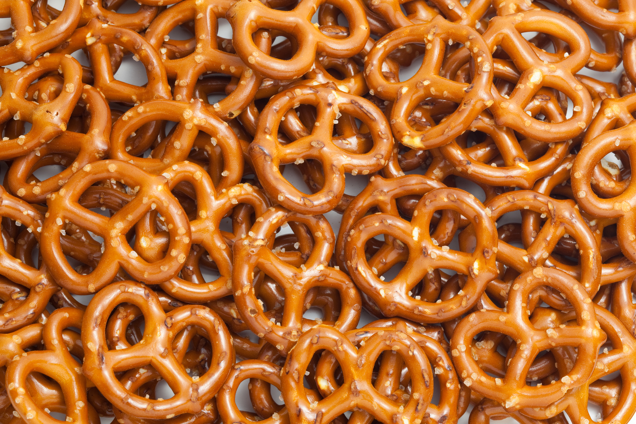 Pile of pretzels
